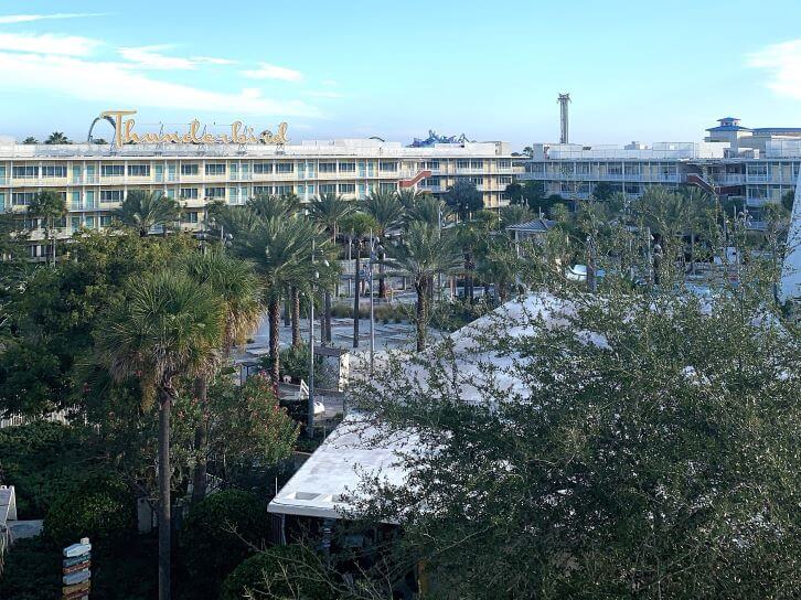 cabana bay courtyard view