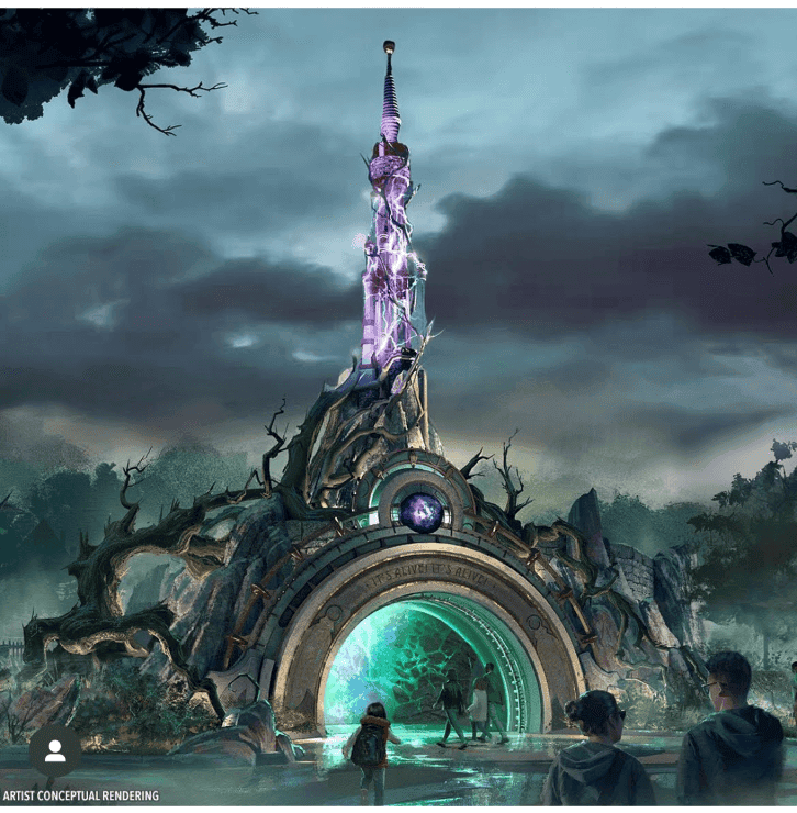 dark universe portal concept art