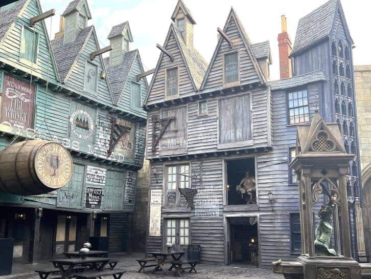 diagon alley at universal studios florida