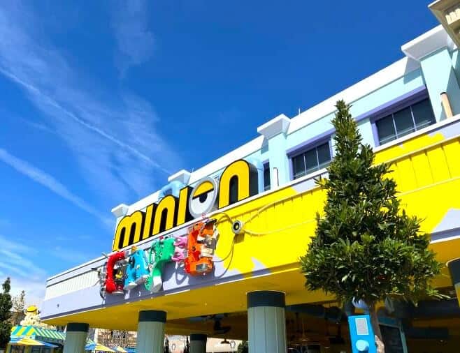 minion cafe at universal studios florida