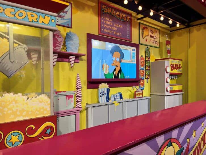 simpsons at universal studios florida