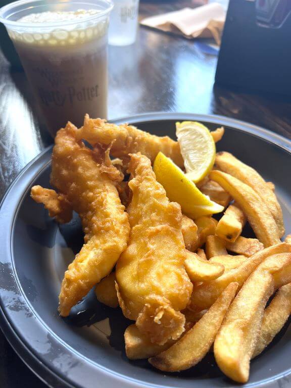 three broomsticks fish and chips