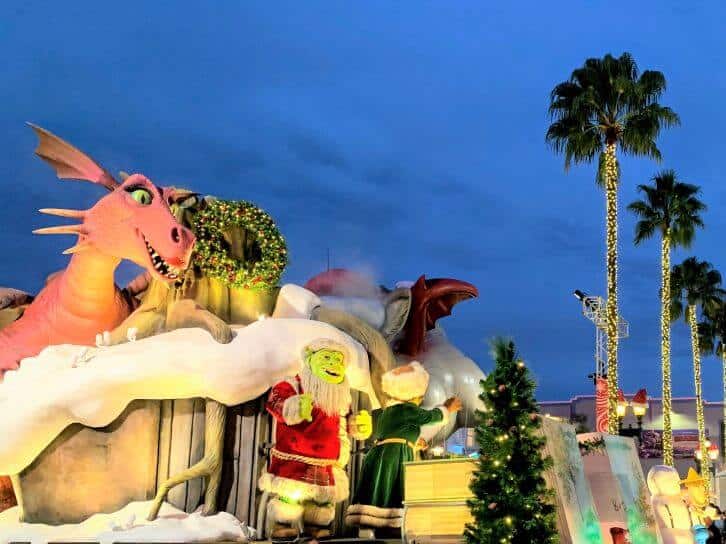 christmas at universal studios