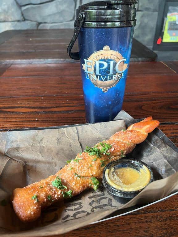 garlic breadstick at epic universe