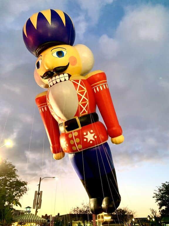 nutcracker balloon at universal studios florida parade