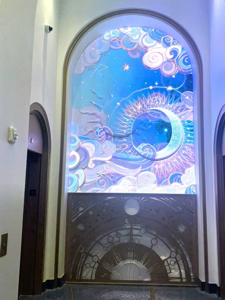 elevators theme at helios grand hotel