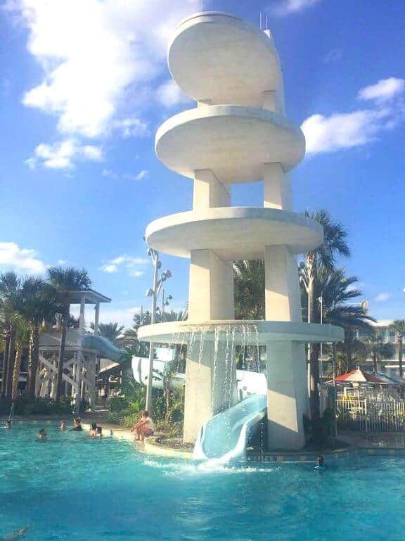 cabana bay water slide