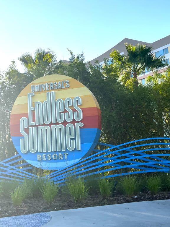 endless summer exterior sign