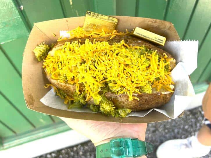 jacket potato at universal studios florida