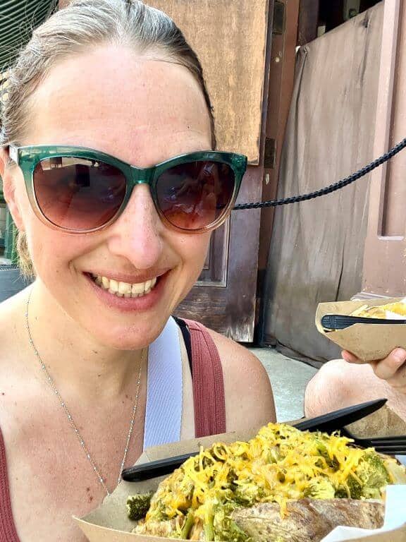 london taxi hut potato