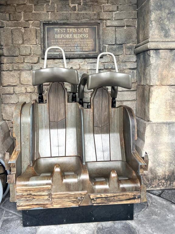monsters unchained ride test seat